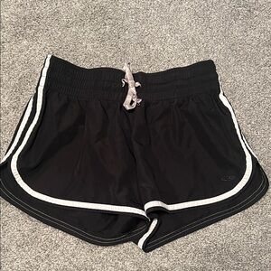 Champion Black and White Women's Athletic Shorts